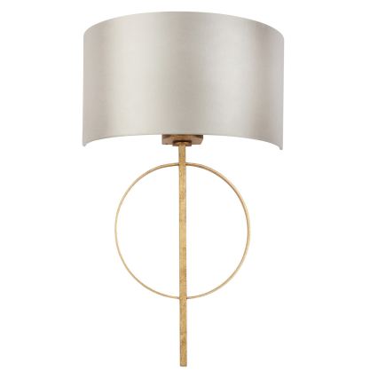 Endon 95210 - Wall light 1xE27/10W/230V grey/brass