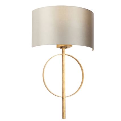 Endon 95210 - Wall light 1xE27/10W/230V grey/brass