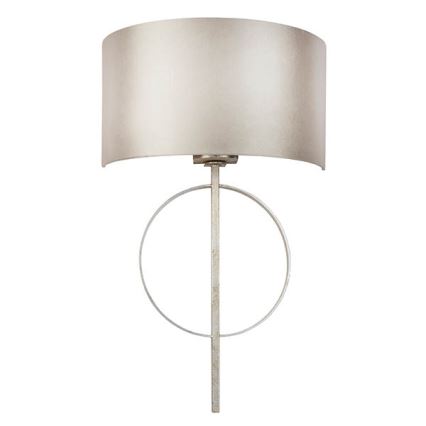 Endon 95214 - Grey wall lamp 1xE27/10W/230V