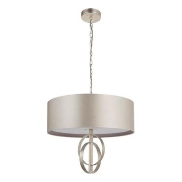 Endon 95216 - Chain-hung chandelier 3xE27/10W/230V dia. 60 cm grey