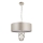 Endon 95216 - Chain-hung chandelier 3xE27/10W/230V dia. 60 cm grey