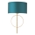 Endon 95218 - Wall lamp 1xE27/10W/230V blue/brass
