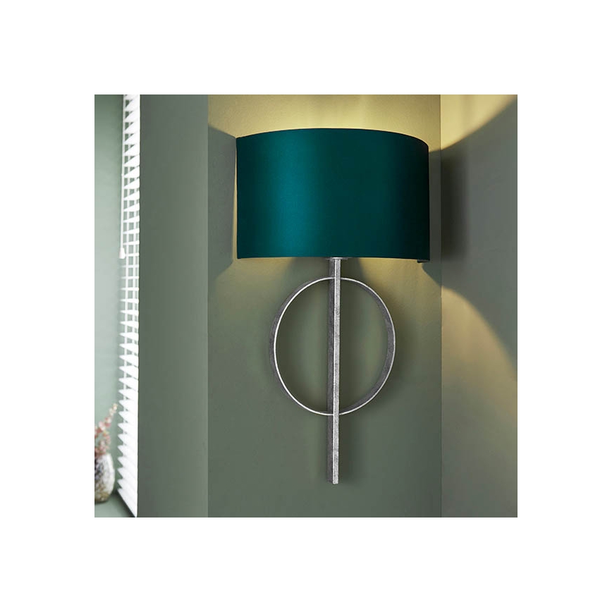 Endon 95222 - Wall lamp 1xE27/10W/230V blue/grey