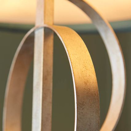 Endon 95223 - Chain-suspended chandelier 5xE27/10W/230V dia. 70 cm blue/grey