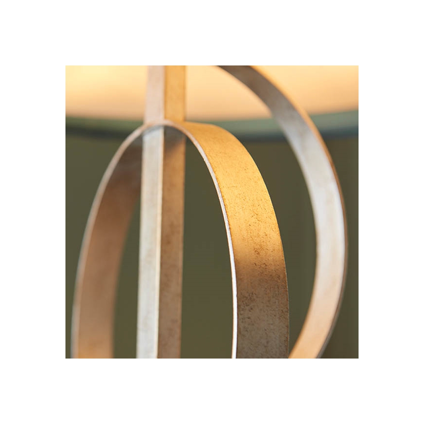 Endon 95223 - Chain-suspended chandelier 5xE27/10W/230V dia. 70 cm blue/grey