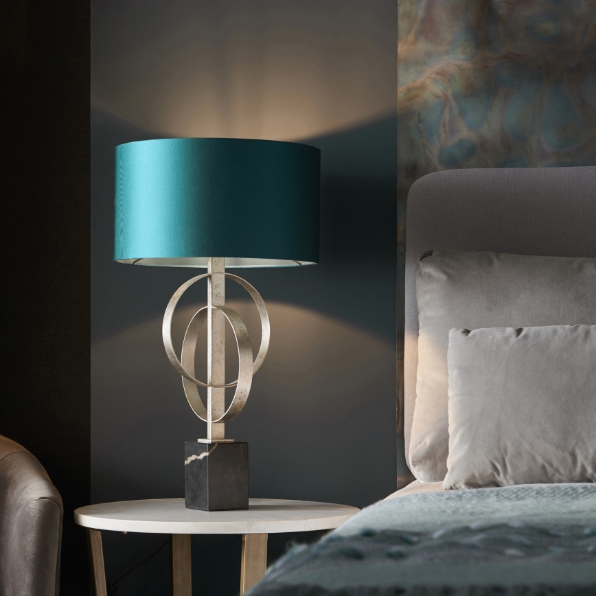 Endon 95225 - Table lamp 1xE27/10W/230V blue/grey/black
