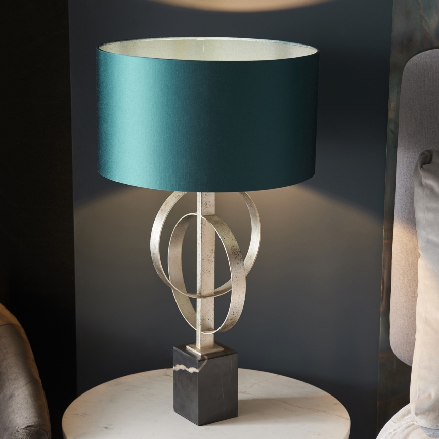 Endon 95225 - Table lamp 1xE27/10W/230V blue/grey/black