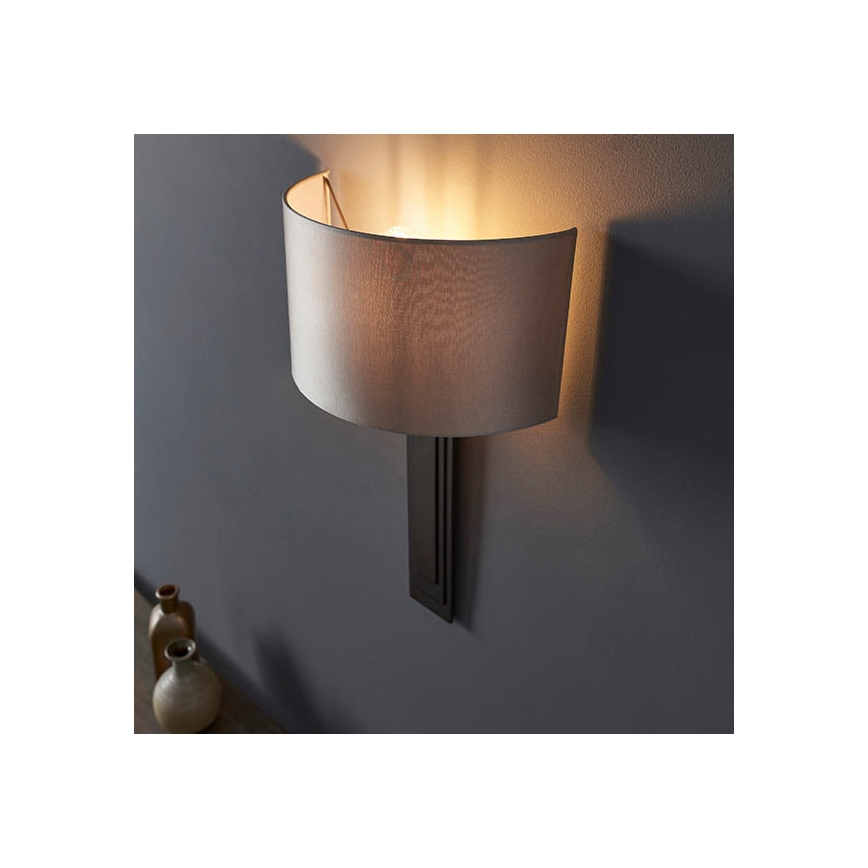 Endon 95271 - Wall light CARLTON 1xE27/10W/230V bronze