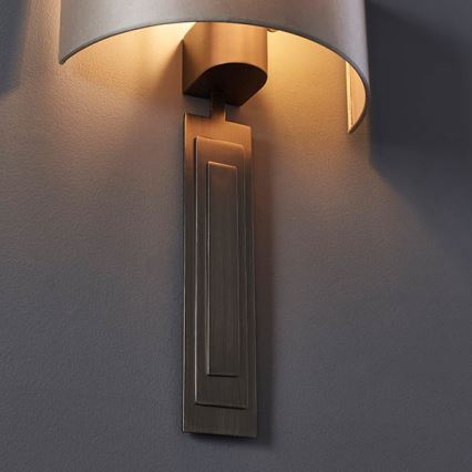 Endon 95271 - Wall light CARLTON 1xE27/10W/230V bronze