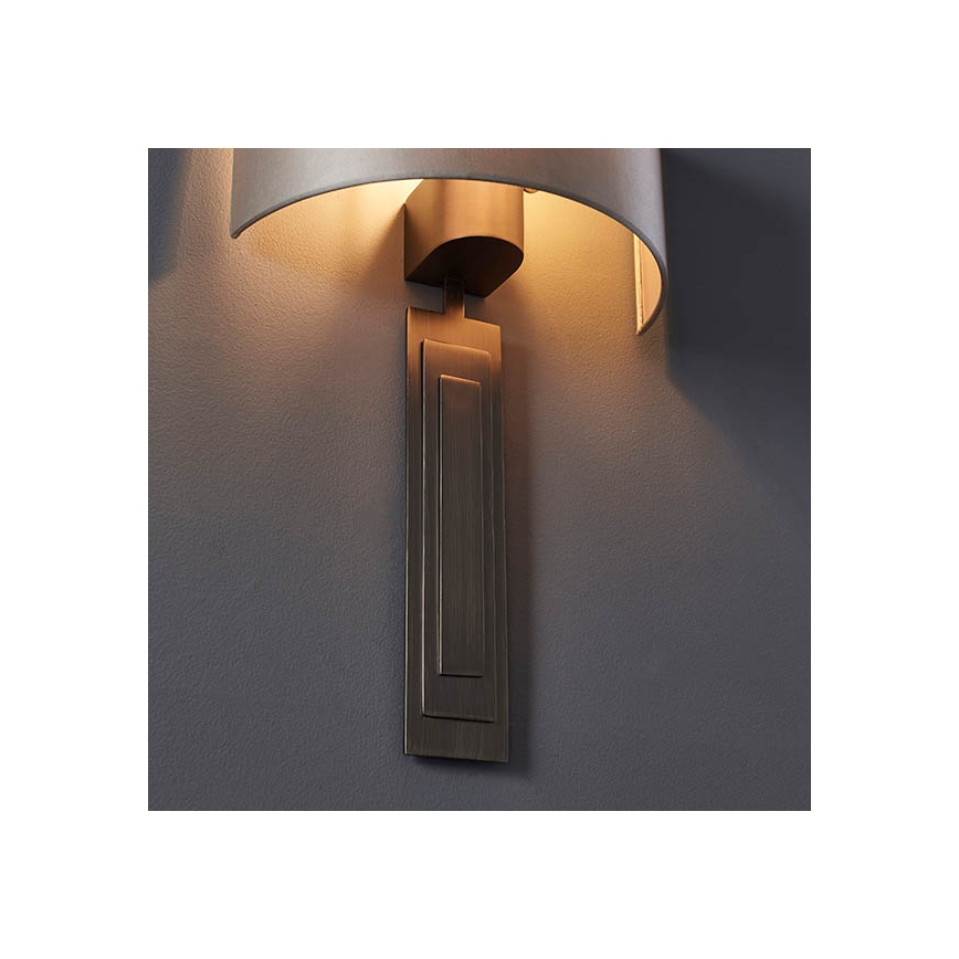 Endon 95271 - Wall light CARLTON 1xE27/10W/230V bronze