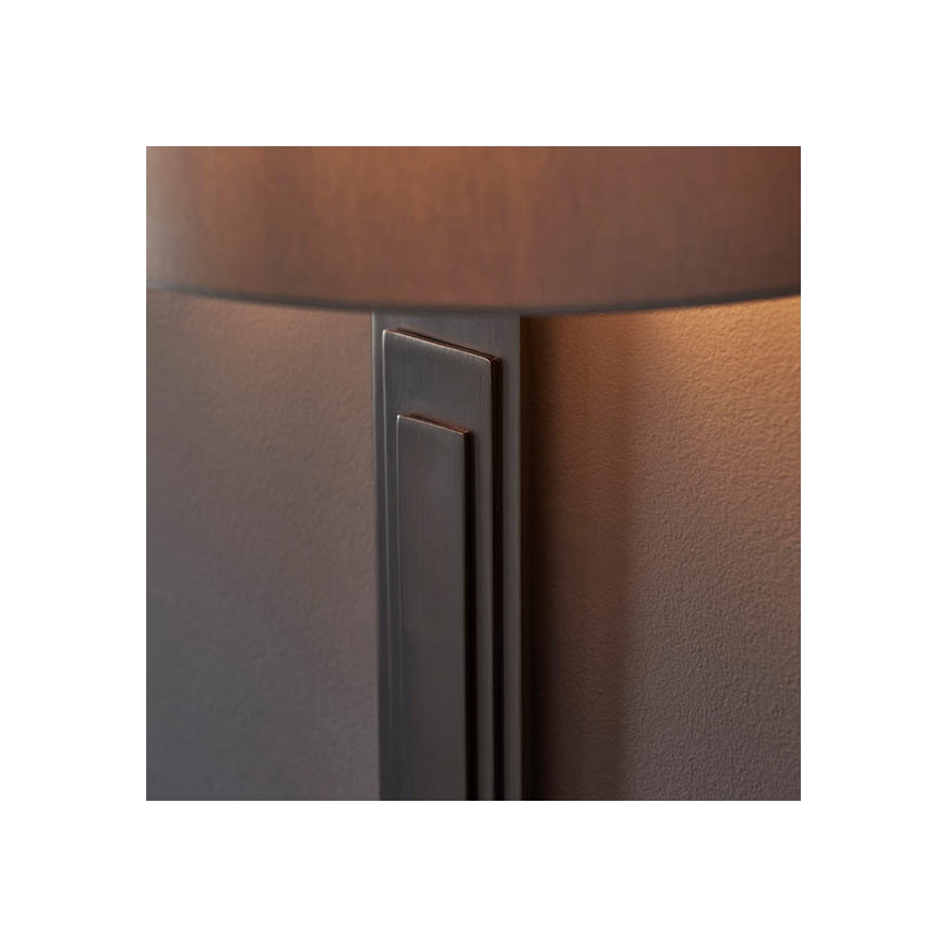 Endon 95271 - Wall light CARLTON 1xE27/10W/230V bronze