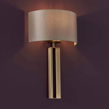 Endon 95452 - Wall lamp 1xE27/10W/230V beige/gold
