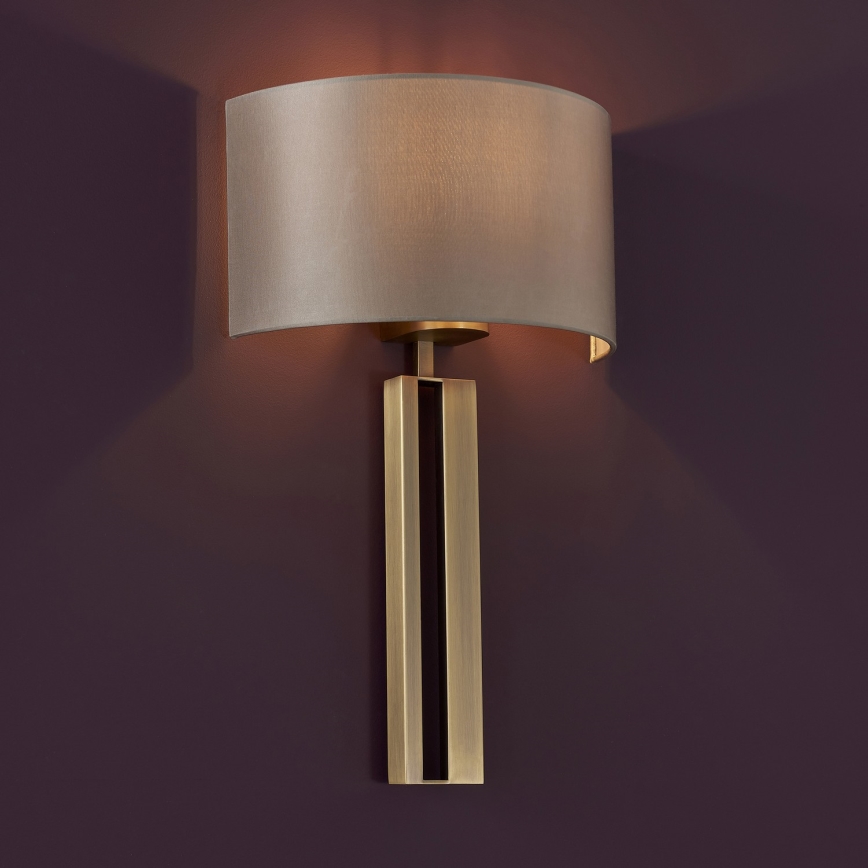 Endon 95452 - Wall lamp 1xE27/10W/230V beige/gold