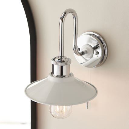 Endon 95508 - MARIS Bathroom Wall Light 1xE27/6W/230V IP44 Polished Chrome