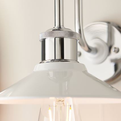 Endon 95508 - MARIS Bathroom Wall Light 1xE27/6W/230V IP44 Polished Chrome