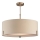 Endon 95834 - Chandelier on a pole HAYFIELD 3xE27/40W/230V matte chrome/beige