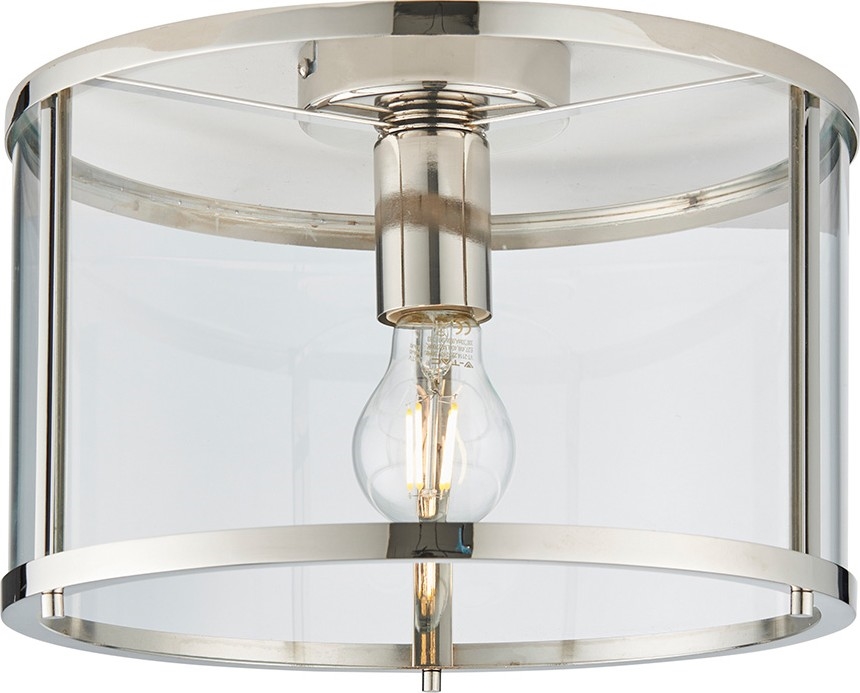 Endon 96150 - HOPTON ceiling light 1xE27/10W/230V polished chrome