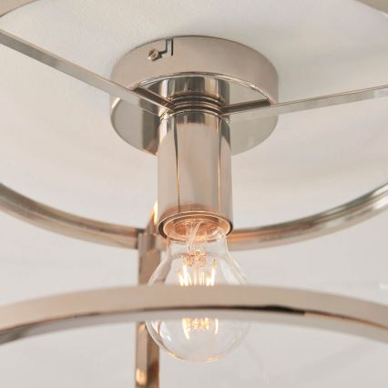Endon 96150 - HOPTON ceiling light 1xE27/10W/230V polished chrome