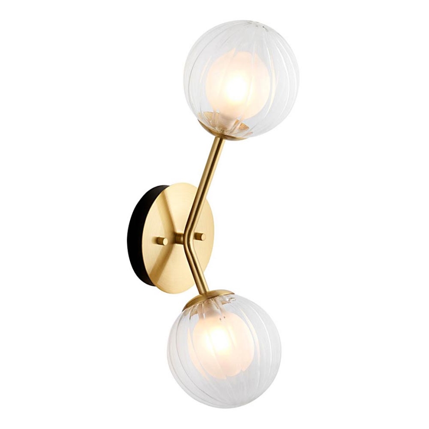Endon 96691 - NORTHWEST Wall Light 2xG9/3W/230V Gold