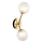 Endon 96691 - NORTHWEST Wall Light 2xG9/3W/230V Gold