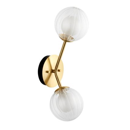 Endon 96691 - NORTHWEST Wall Light 2xG9/3W/230V Gold