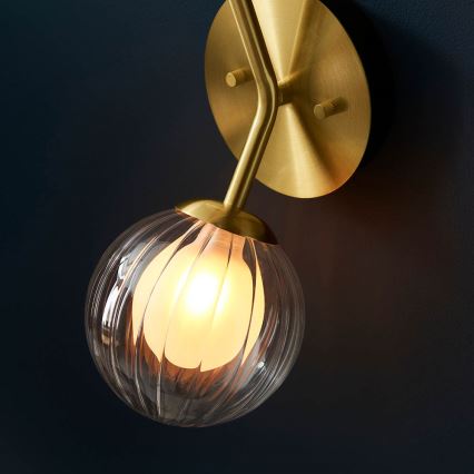 Endon 96691 - NORTHWEST Wall Light 2xG9/3W/230V Gold