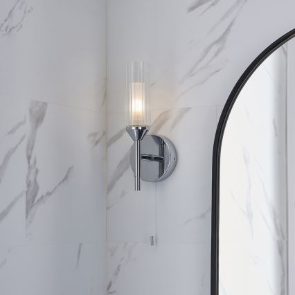 Endon 97171 - Bathroom wall light NATORI 1xG9/3W/230V IP44 shiny chrome