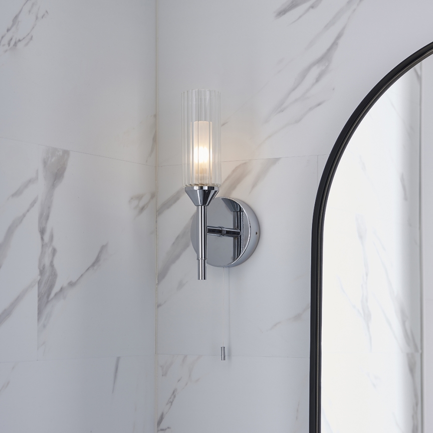 Endon 97171 - Bathroom wall light NATORI 1xG9/3W/230V IP44 shiny chrome