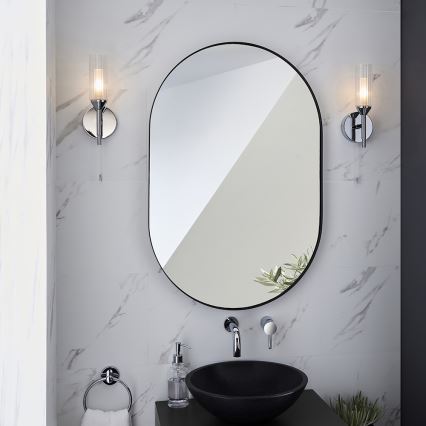 Endon 97171 - Bathroom wall light NATORI 1xG9/3W/230V IP44 shiny chrome