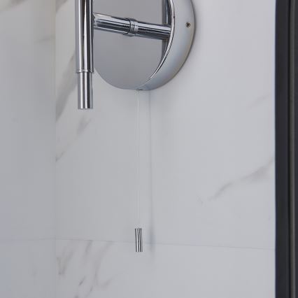 Endon 97171 - Bathroom wall light NATORI 1xG9/3W/230V IP44 shiny chrome