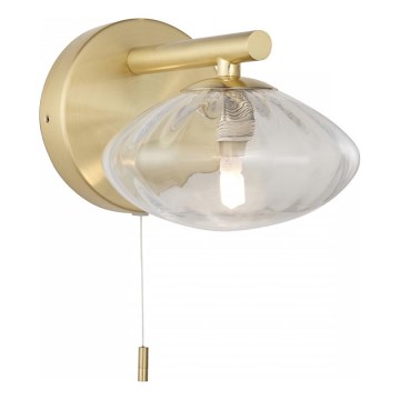Endon 97182 - Bathroom wall light MOBIAS 1xG9/3W/230V IP44 brass