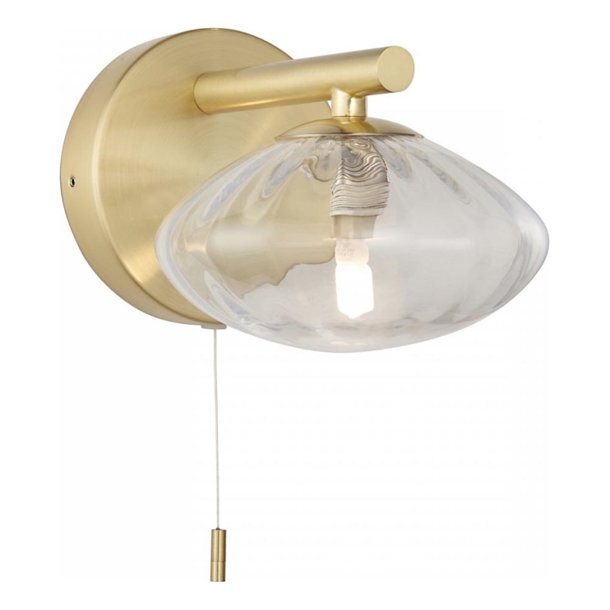 Endon 97182 - Bathroom wall light MOBIAS 1xG9/3W/230V IP44 brass
