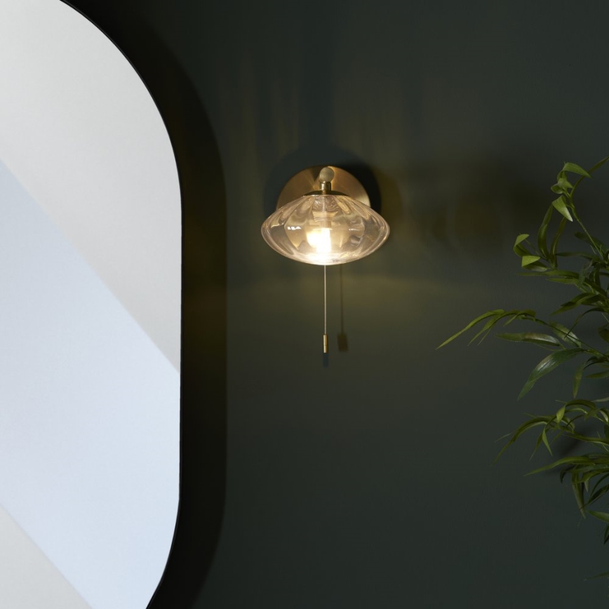 Endon 97182 - Bathroom wall light MOBIAS 1xG9/3W/230V IP44 brass