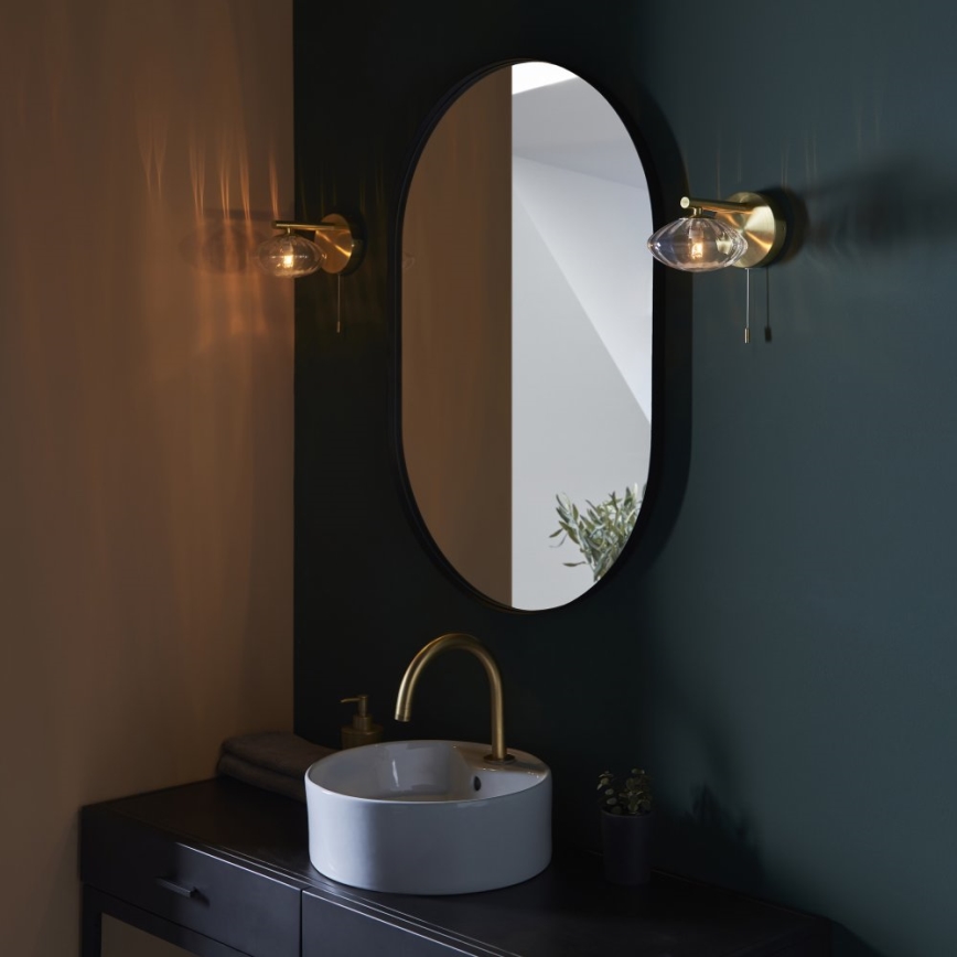 Endon 97182 - Bathroom wall light MOBIAS 1xG9/3W/230V IP44 brass
