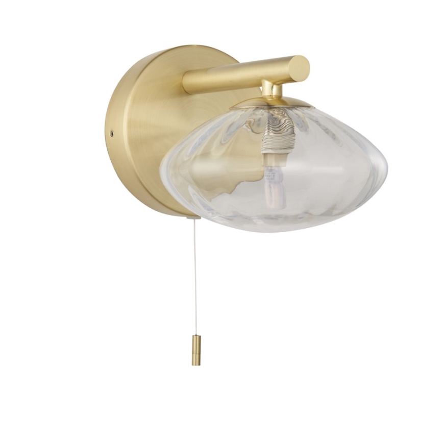 Endon 97182 - Bathroom wall light MOBIAS 1xG9/3W/230V IP44 brass