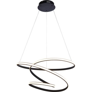 Endon 97632 - DUNE Cable-Suspended LED Pendant LED/47.5W/230V 3000K Black