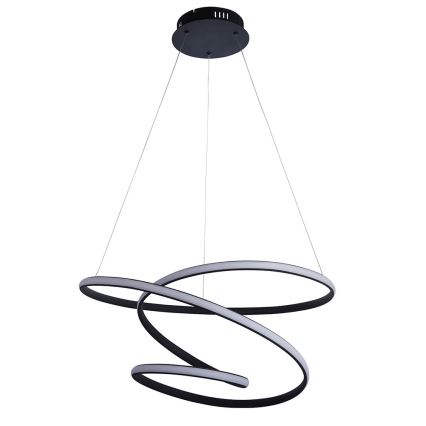 Endon 97632 - DUNE Cable-Suspended LED Pendant LED/47.5W/230V 3000K Black
