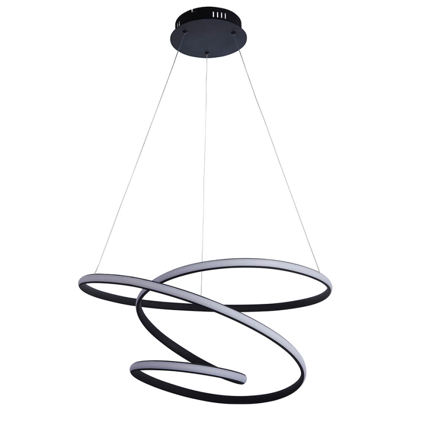 Endon 97632 - DUNE Cable-Suspended LED Pendant LED/47.5W/230V 3000K Black
