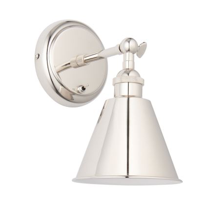 Endon 98716 - HALLE Wall Spotlight 1xE14/40W/230V Polished Chrome