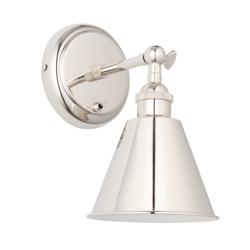 Endon 98716 - HALLE Wall Spotlight 1xE14/40W/230V Polished Chrome