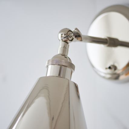 Endon 98716 - HALLE Wall Spotlight 1xE14/40W/230V Polished Chrome