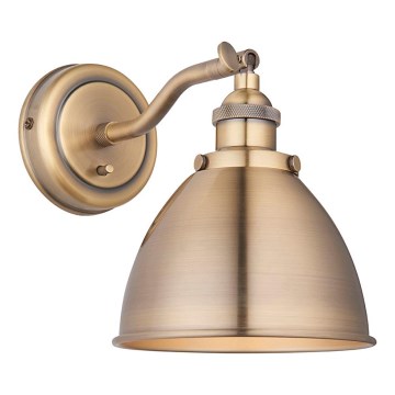 Endon 98746 - Wall spotlight FRANKLIN 1xE14/7W/230V brass