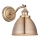 Endon 98746 - Wall spotlight FRANKLIN 1xE14/7W/230V brass