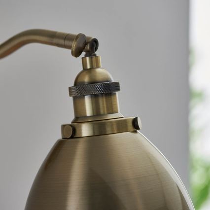Endon 98746 - Wall spotlight FRANKLIN 1xE14/7W/230V brass