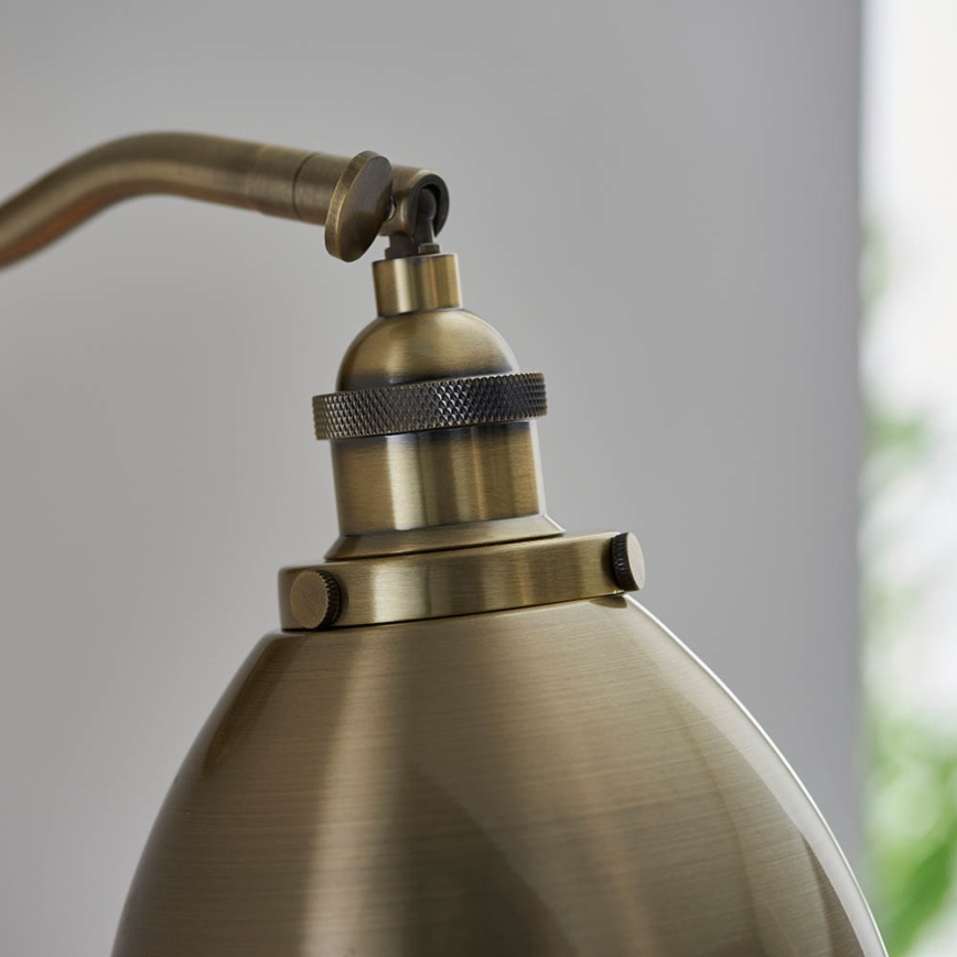 Endon 98746 - Wall spotlight FRANKLIN 1xE14/7W/230V brass