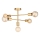 Endon 98786 - Rod-Mounted Chandelier SOHAN 5xE27/10W/230V brass