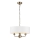 Endon 98934 - Chandelier on a chain HIGHCLERE 3xE14/40W/230V white/brass