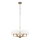 Endon 98936 - Chandelier on a chain HIGHCLERE 6xE14/28W/230V white/brass