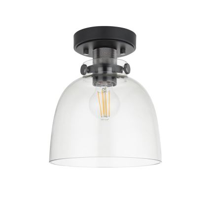 Endon 99106 - Ceiling light URBAN 1xE27/10W/230V black/clear