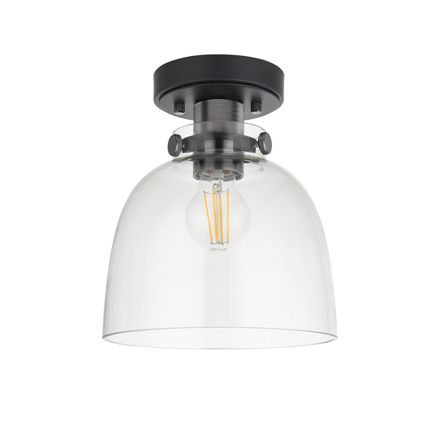 Endon 99106 - Ceiling light URBAN 1xE27/10W/230V black/clear